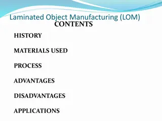 Laminated Object Manufacturing (LOM)