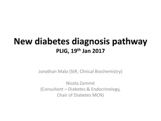 New diabetes diagnosis pathway