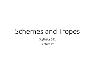 Schemes and Tropes