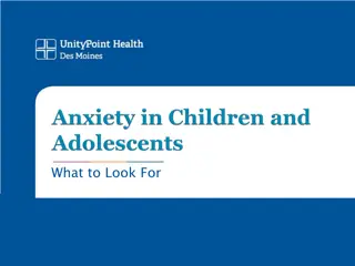 Recognizing Signs of Anxiety Disorders