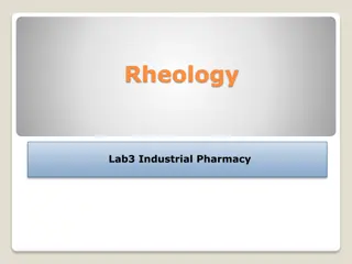 Rheology