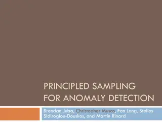 Principled Sampling for Anomaly Detection: An Insightful Approach