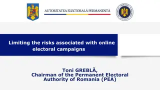 Limiting Risks in Online Electoral Campaigns