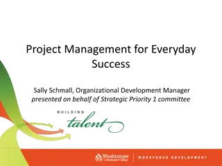 Project Management for Everyday  Success