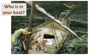 Who Is in Your Boat? Mark 4:35-41 - Jesus Calms the Storm