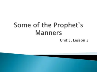 Expressing Love and Mercy: Following the Prophet's Example