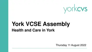 York VCSE Assembly Health and Care in York