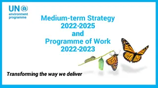 Transforming How We Deliver: Medium-Term Strategy 2022-2025