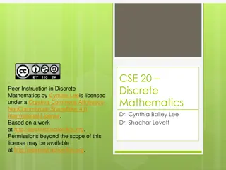 Peer Instruction in Discrete Mathematics: Contraposition Proofs and Examples
