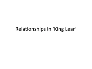 Relationships in ‘King Lear’
