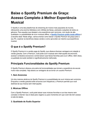 Baixe o Spotify Premium de Graça_ Acesso Completo à Melhor Experiência Musical