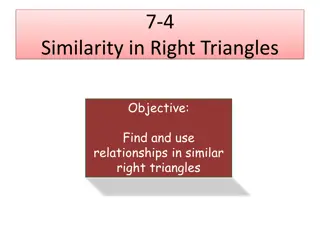Similarity in Right Triangles