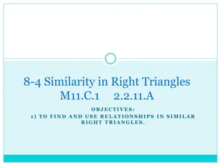 Similarity in Right Triangles