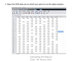 Calculating AIA Alpha in Excel: Step-by-Step Guide for Data Analysis