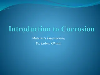 Corrosion in Materials Engineering