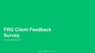 FRG Client Feedback