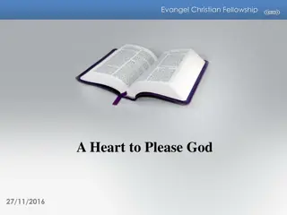 A Heart to Please God