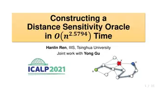 Constructing a Distance Sensitivity Oracle with Subcubic Preprocessing Time