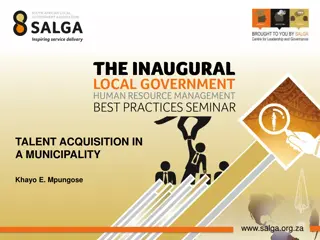 Talent Acquisition in a Municipality: Insights and Strategies