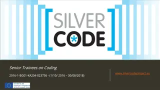 Senior Trainees on Coding