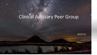 Clinical Advisary Peer Group
