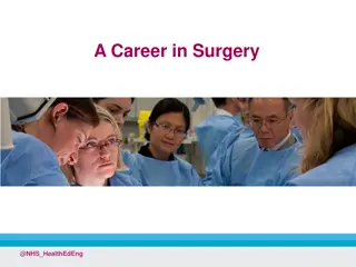 Career in Surgery: Overview & Pathway