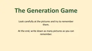 The Generation Game