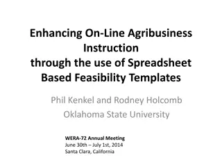 Enhancing On-Line Agribusiness Instruction