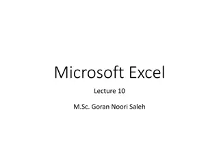 Microsoft Excel