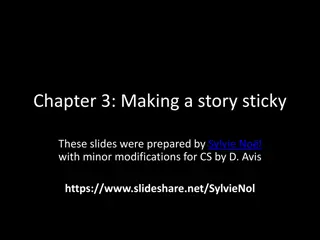 Chapter 3: Making a story sticky