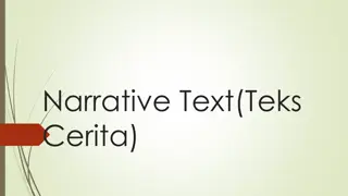 Narrative Text Structure