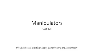 Manipulators