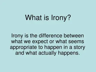 Irony in Literature