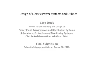 Design of Electric Power Systems and Utilities