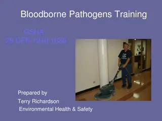 Bloodborne Pathogens Training