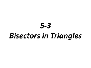 Bisectors and Points of Concurrency