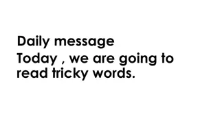 Daily message