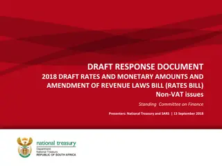 DRAFT RESPONSE DOCUMENT