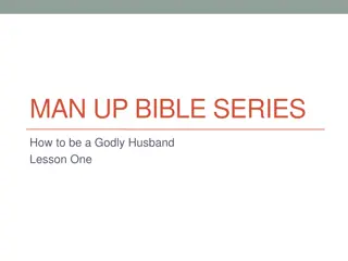MAN UP BIBLE SERIES