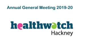 Annual General Meeting 2019-20 Overview