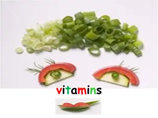 Vitamins and Their Functions