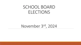 SCHOOL BOARD ELECTIONS