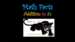 Math Facts Addition by 2s Practice