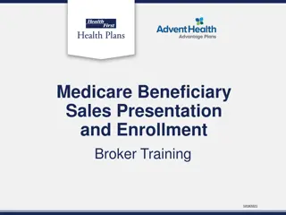 Medicare Beneficiary Sales Presentation Process Overview