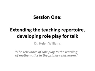 Role Play in Mathematics Learning