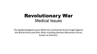 Revolutionary War Medical Challenges