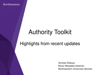 Insights into Music Metadata Management