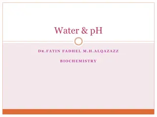 The Role of Water in Biochemistry