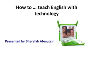 Teaching English with Technology: A Guide by Sherefah Al-mutairi