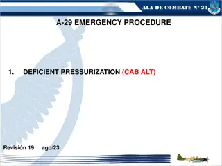 A-29 EMERGENCY PROCEDURE
